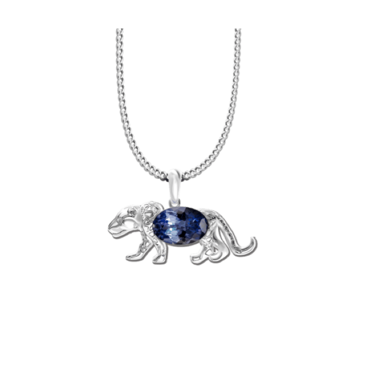 Small Leopard Pendant - Animal Jewellery