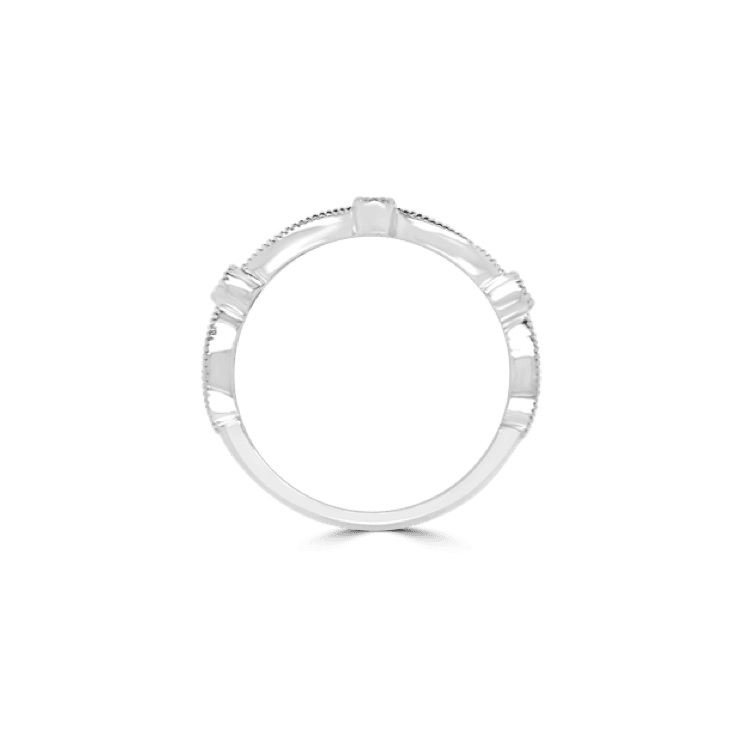 Diamond Pave Stack Ring